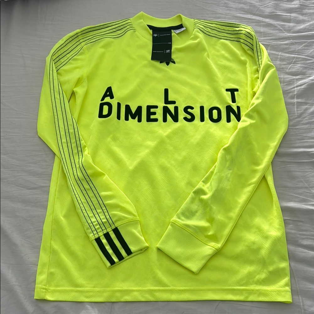 Alexander Wang adidas Yellow Long Sleeve Shirt